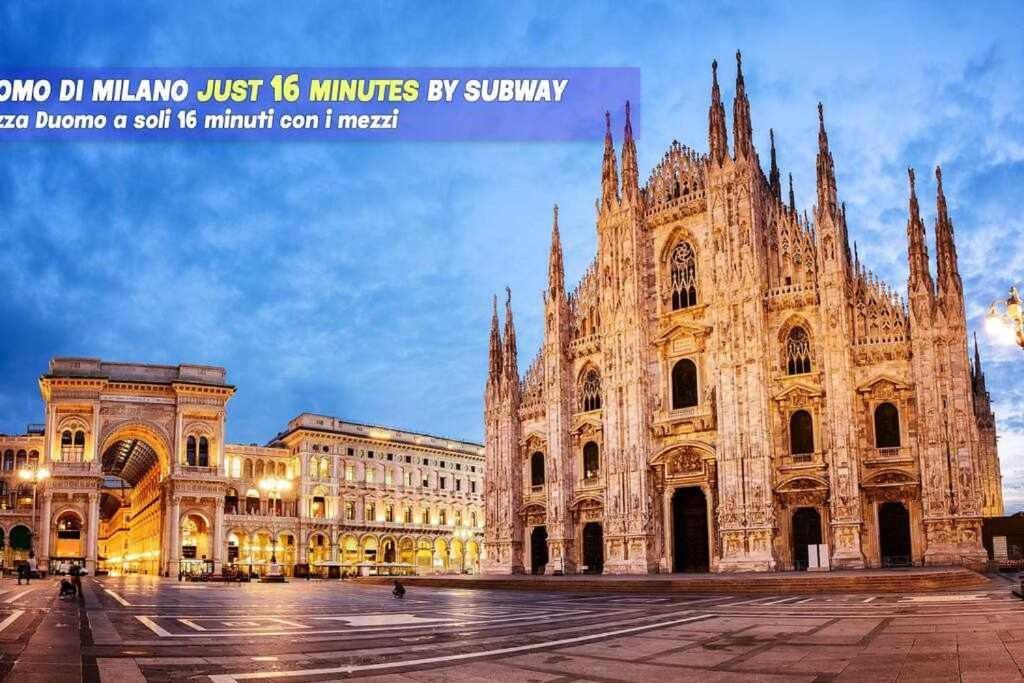 San Siro A 7 Minuti Stanza Top Con Zone Comuni Milánó Kültér fotó